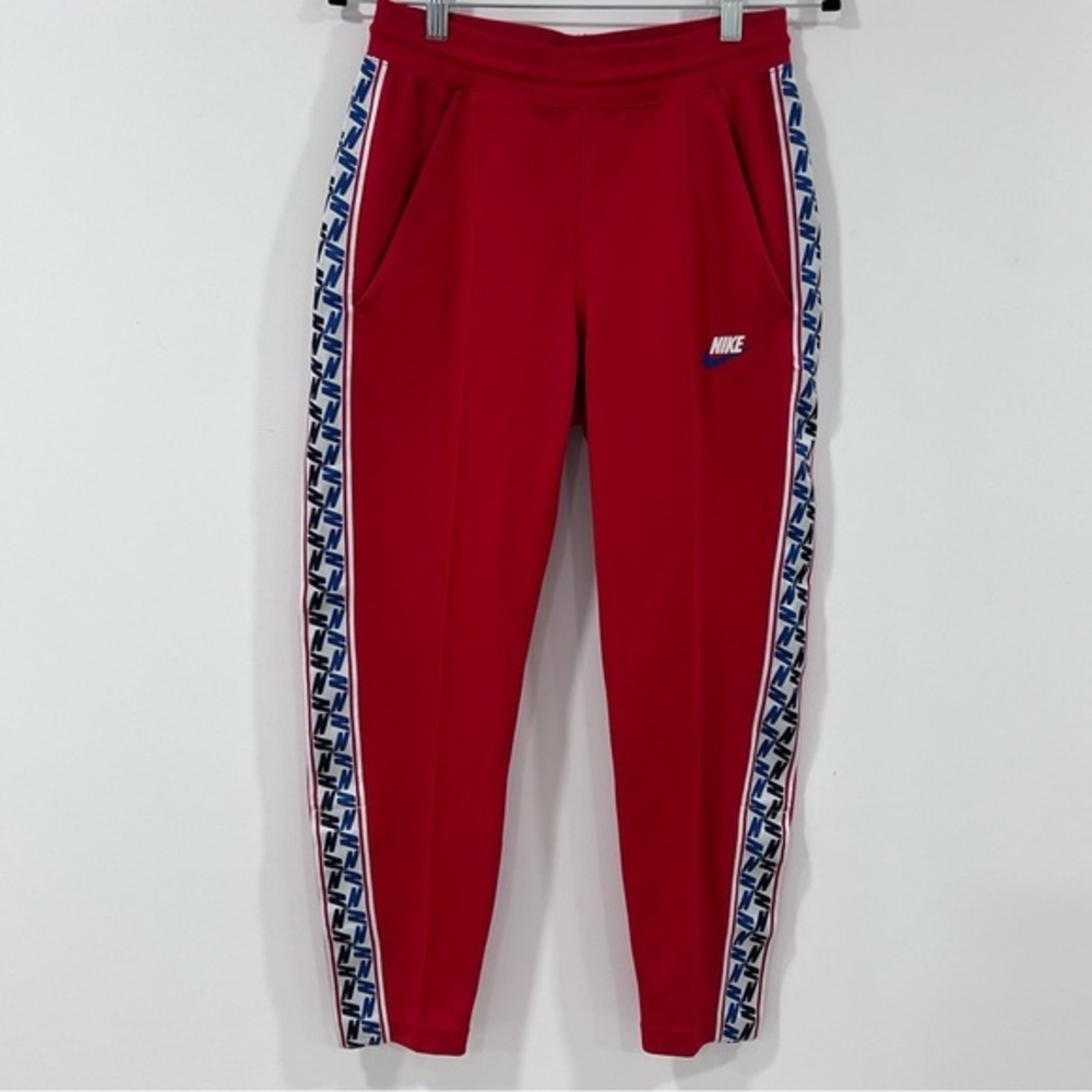 Nike Red Joggers